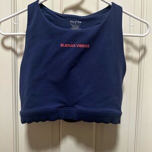 Peloton Dark High Neck Sports Bra